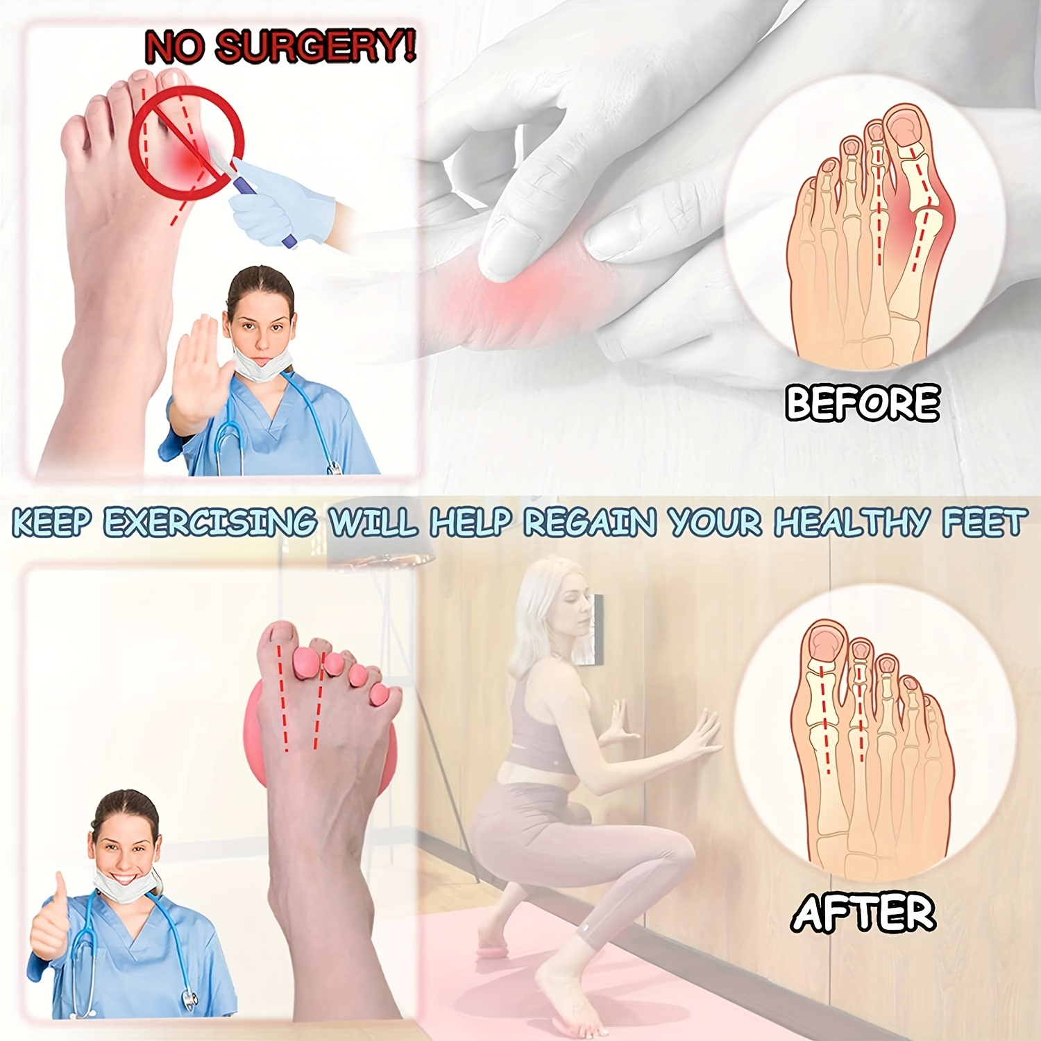 healthy feet shape