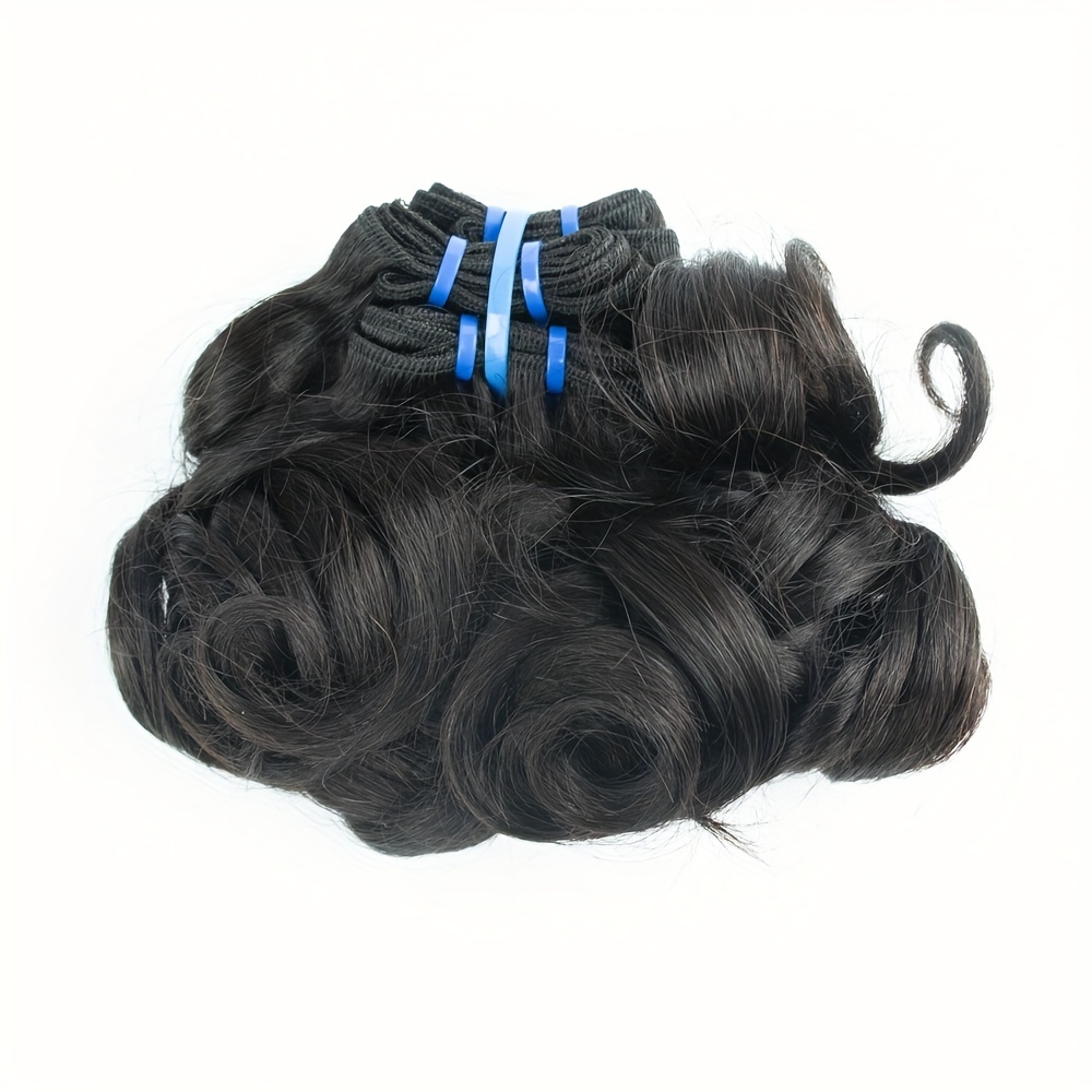 Brazilian Hair Small Loose Bundles Extensions Women Temu