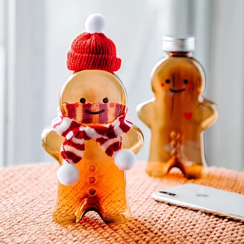 Dropship Christmas Gingerbread Man Portable Shaker Drink Bottle