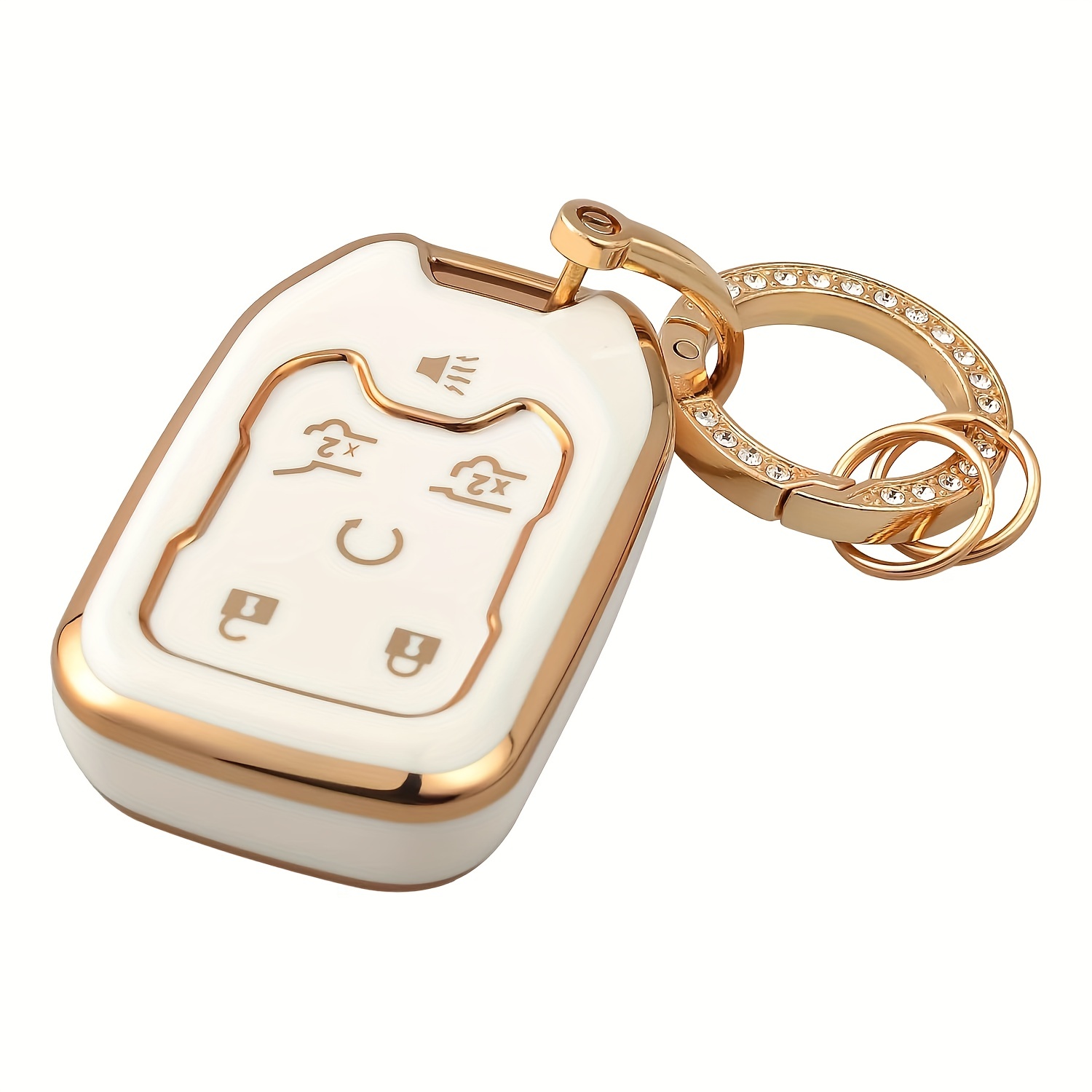 Key Fob Cover Keychain Soft Tpu Car Key Case - Temu