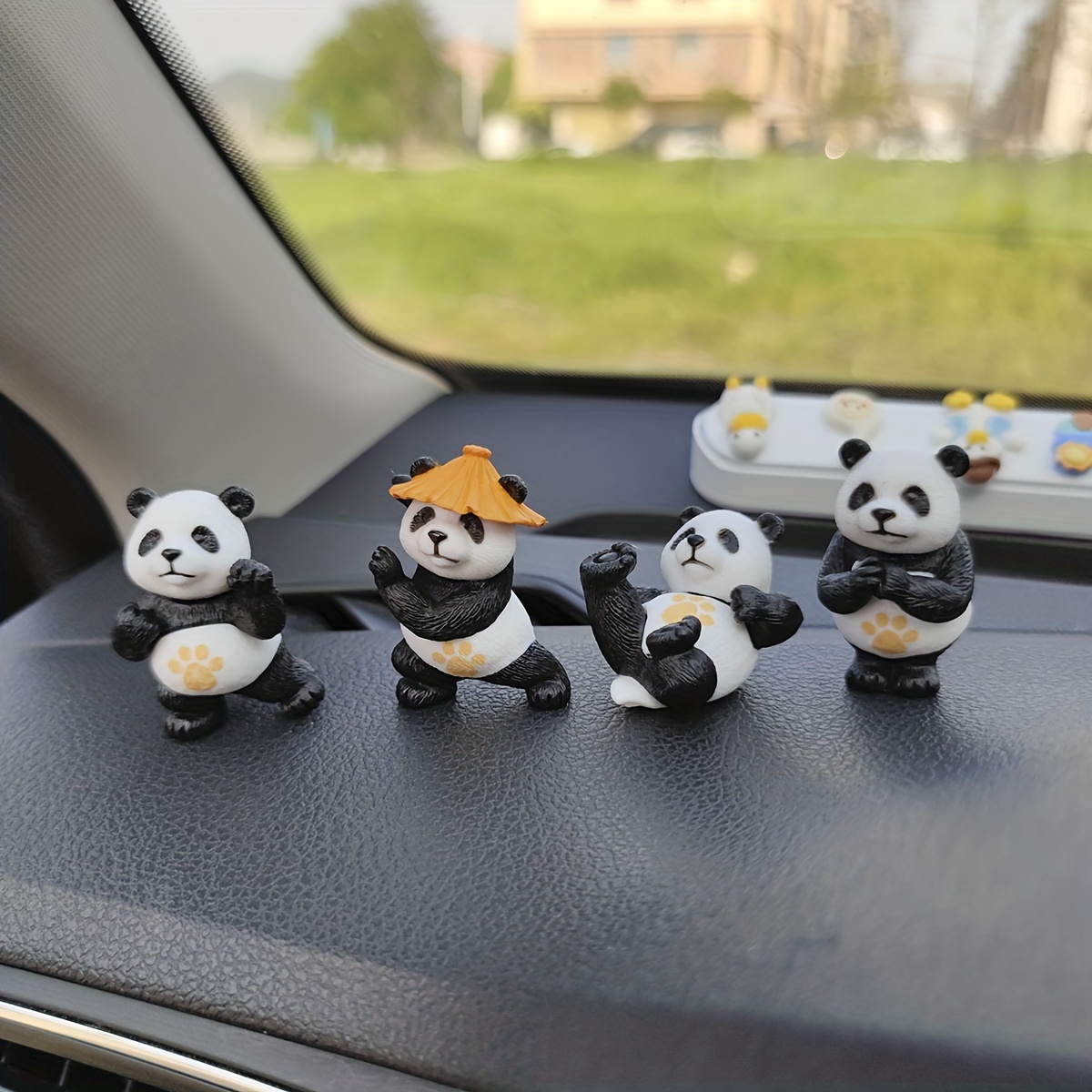 Auto ornamente Kung fu panda mittelkonsolen dekoration - Temu Austria