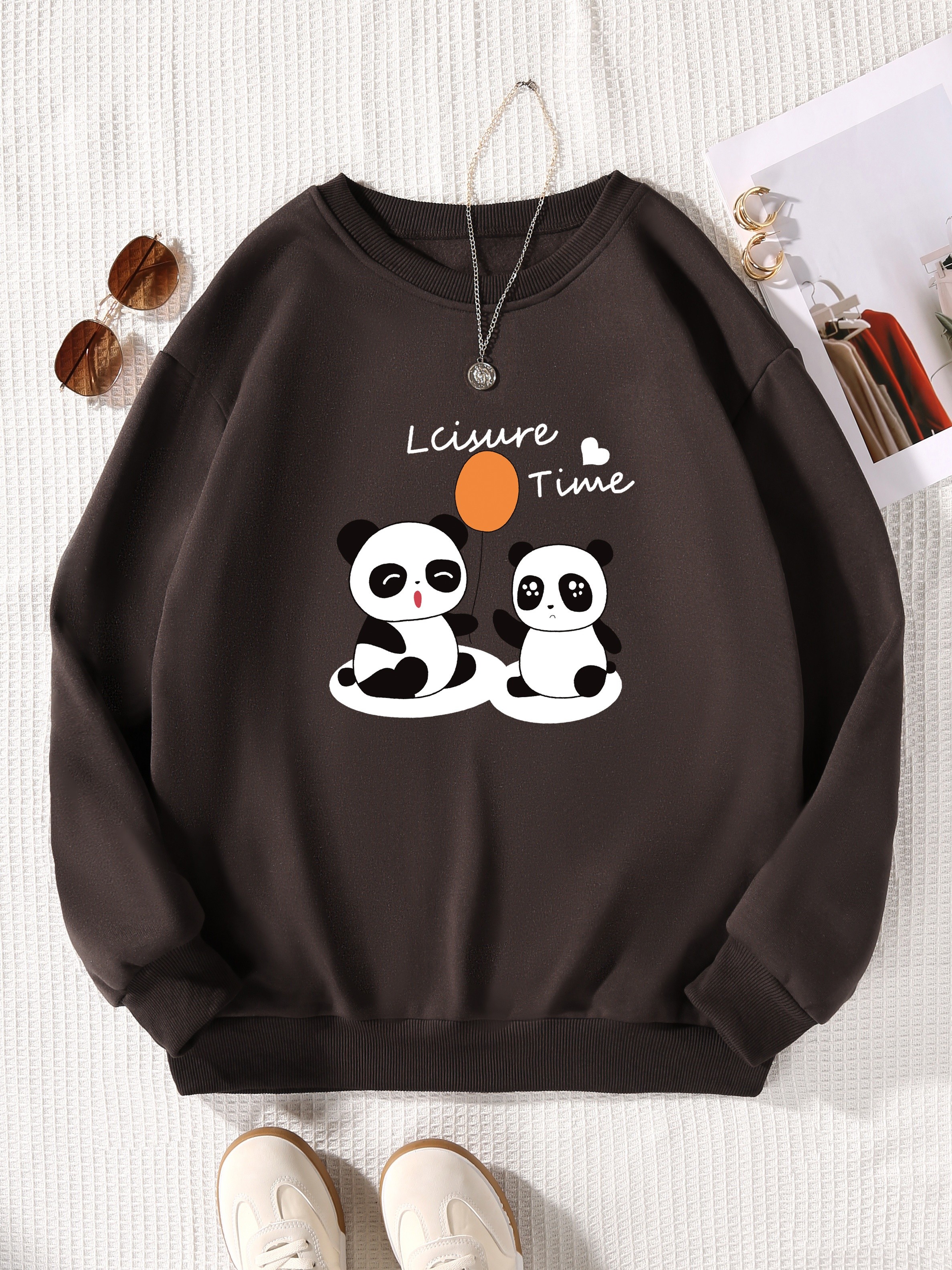 Sudadera de discount panda para mujer