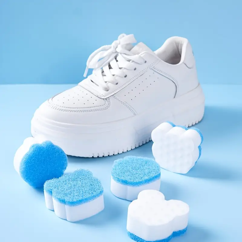 4pcs, Shoes Cleaning Tool, Magic Wipe For White Shoes, Nano Sports Shoes  Cleaning Sponge, To Clean And Brush Shoes, Sponge Wipe, Cleaning Supplies,  Cl