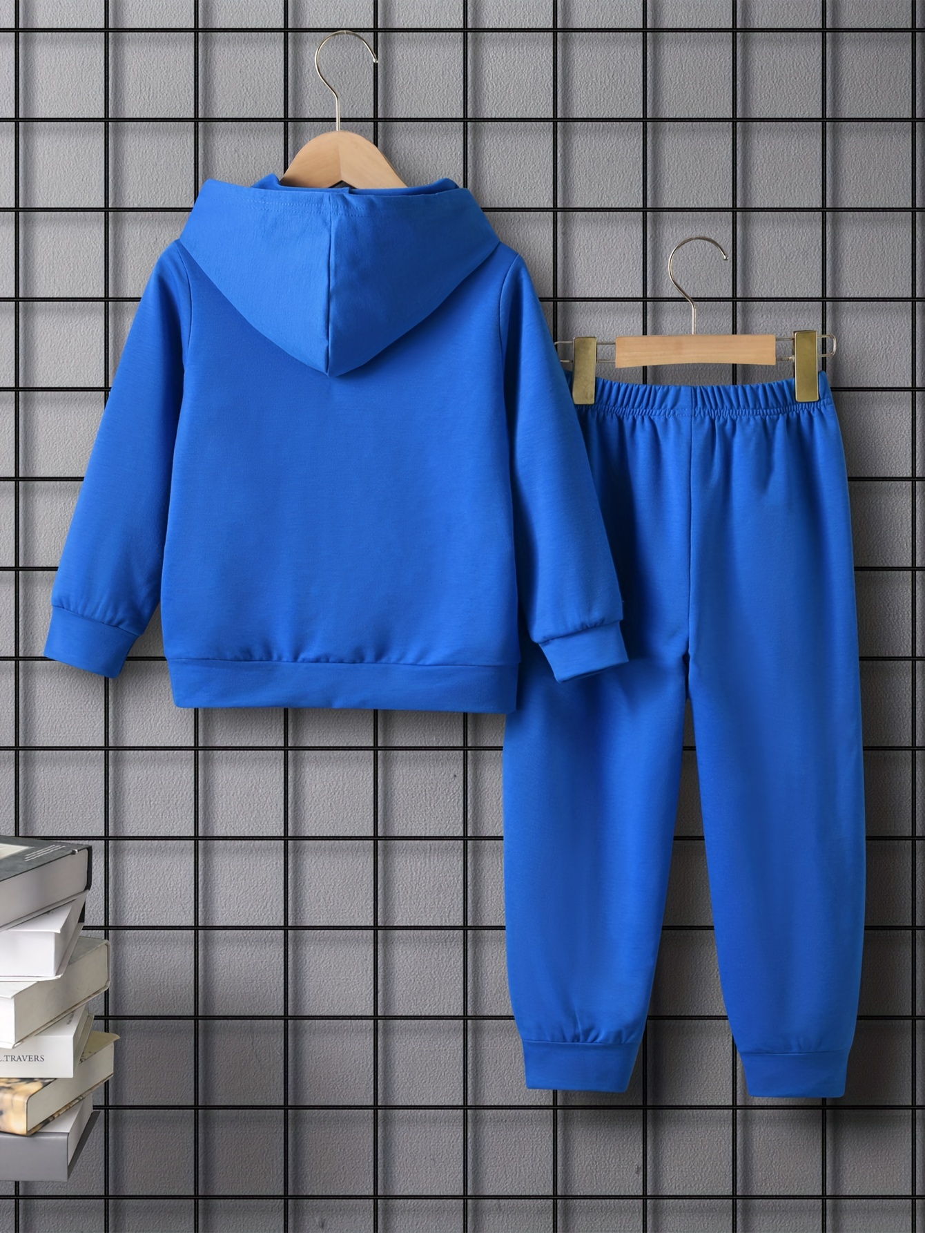 Brooklyn Baby Zip Up Hoodie - Blue