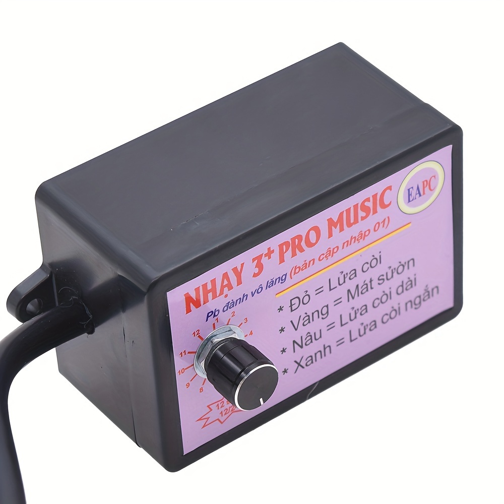 Nhay 3+ PRO Music Rapid Horn Relay Car Horn Controller Air Speaker