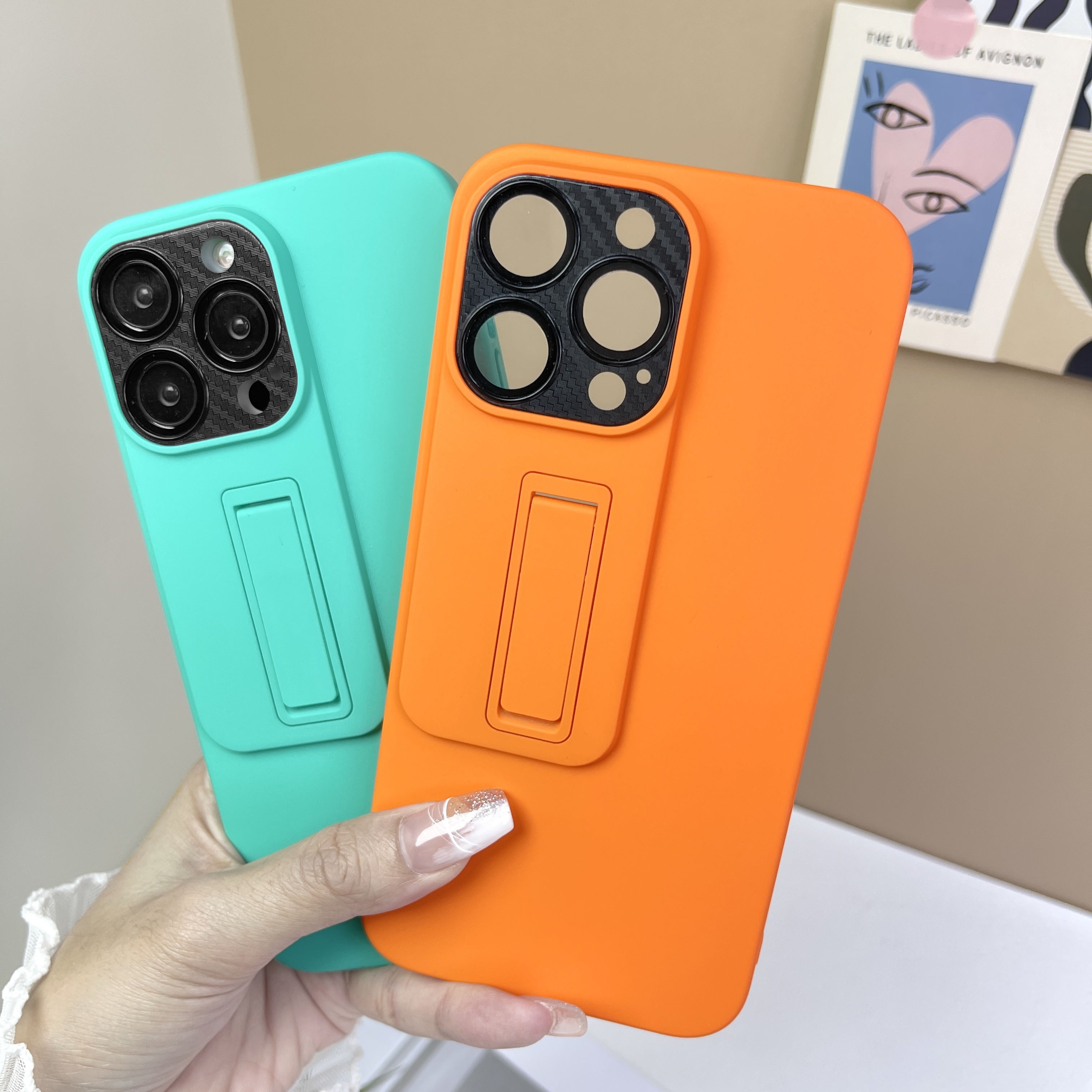 Funda para iPhone 14/iPhone 13: funda protectora de doble capa resistente  para teléfono celular, a prueba de golpes, resistente con protector de