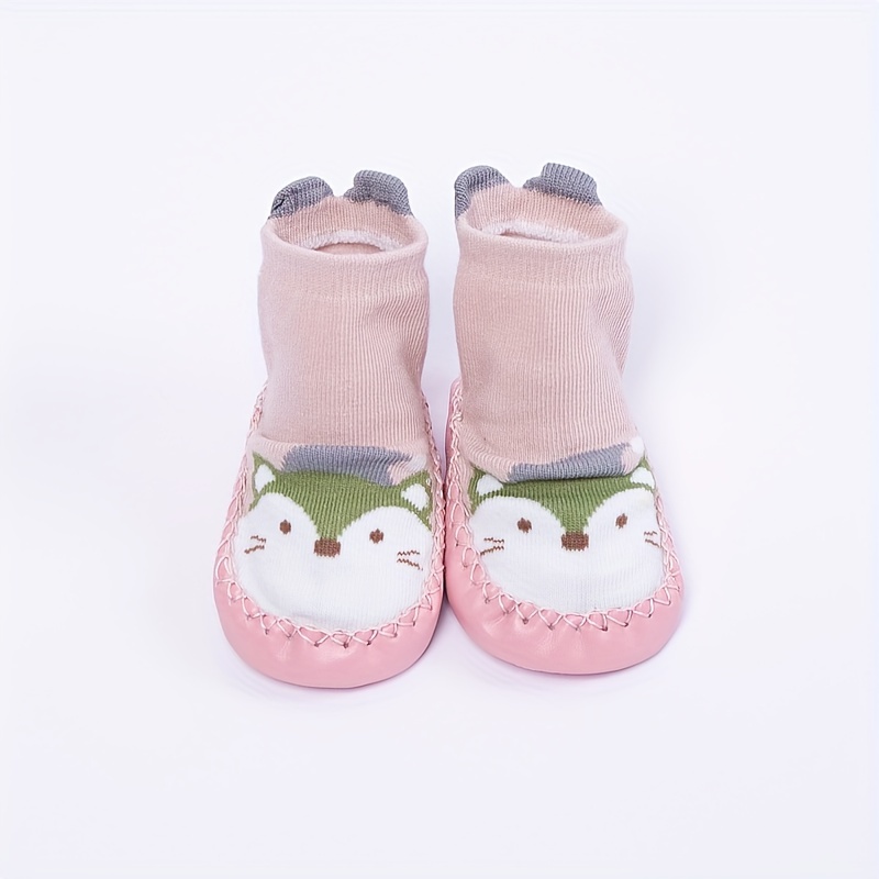 Lot 5 Paires Chaussettes Bébé Ourson - Taille 19/22, Coton Doux, Motifs Mignons