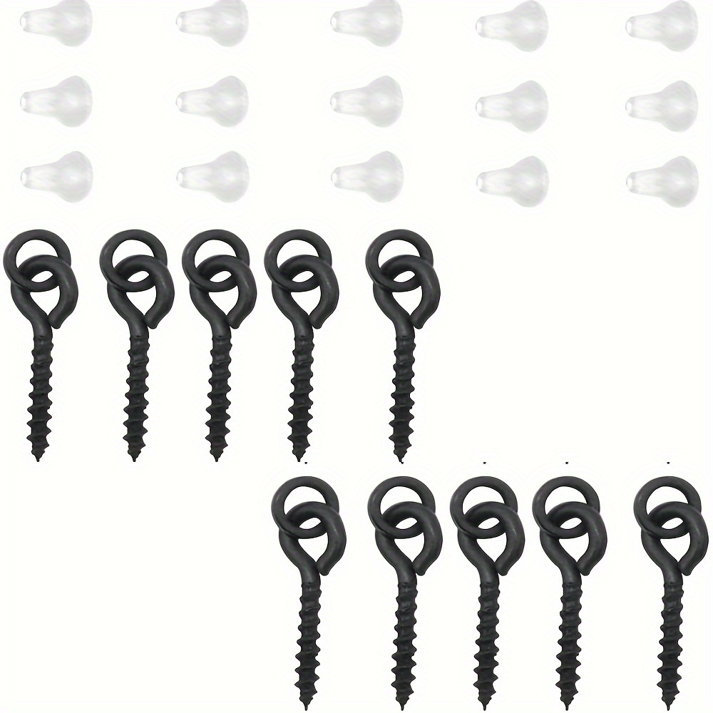 Fishing Hook Stop Beads Fixator Bait Screws Rings Stoppers - Temu