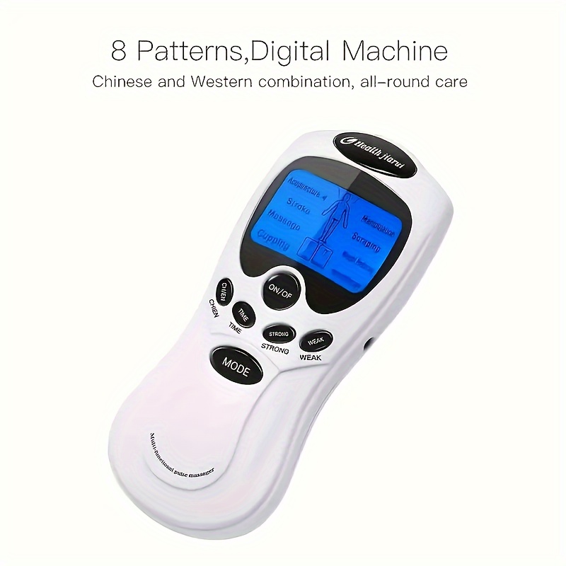 Tens Unit Muscle Stimulator Portable Dual Channel 8 Modes - Temu