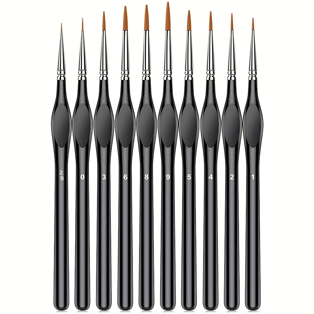 Artage 15pcs Precision Detail Painting Brush Set