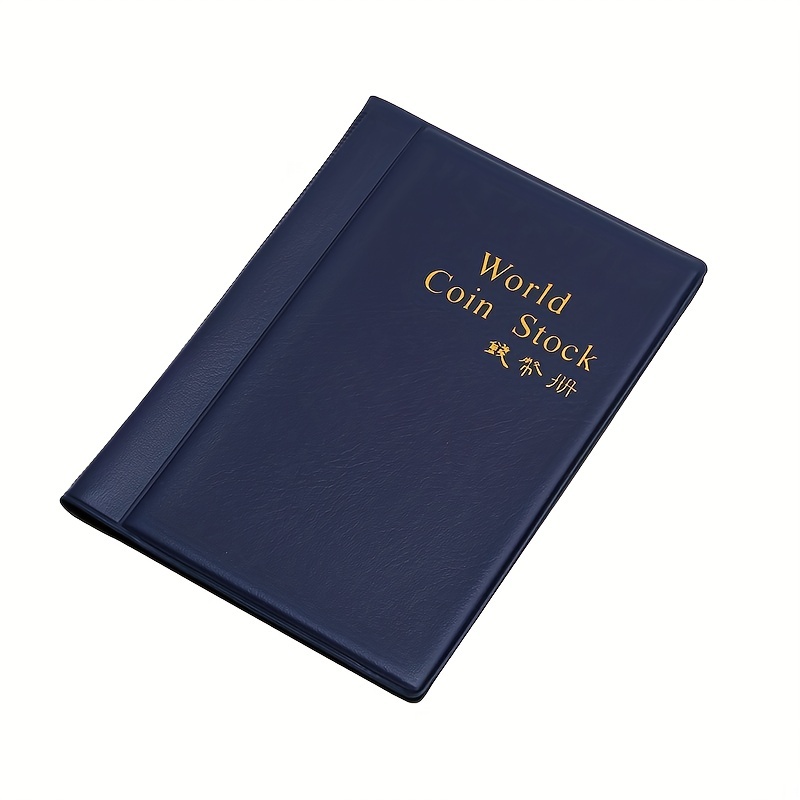 120 Coins Collection Holder Book for Kids