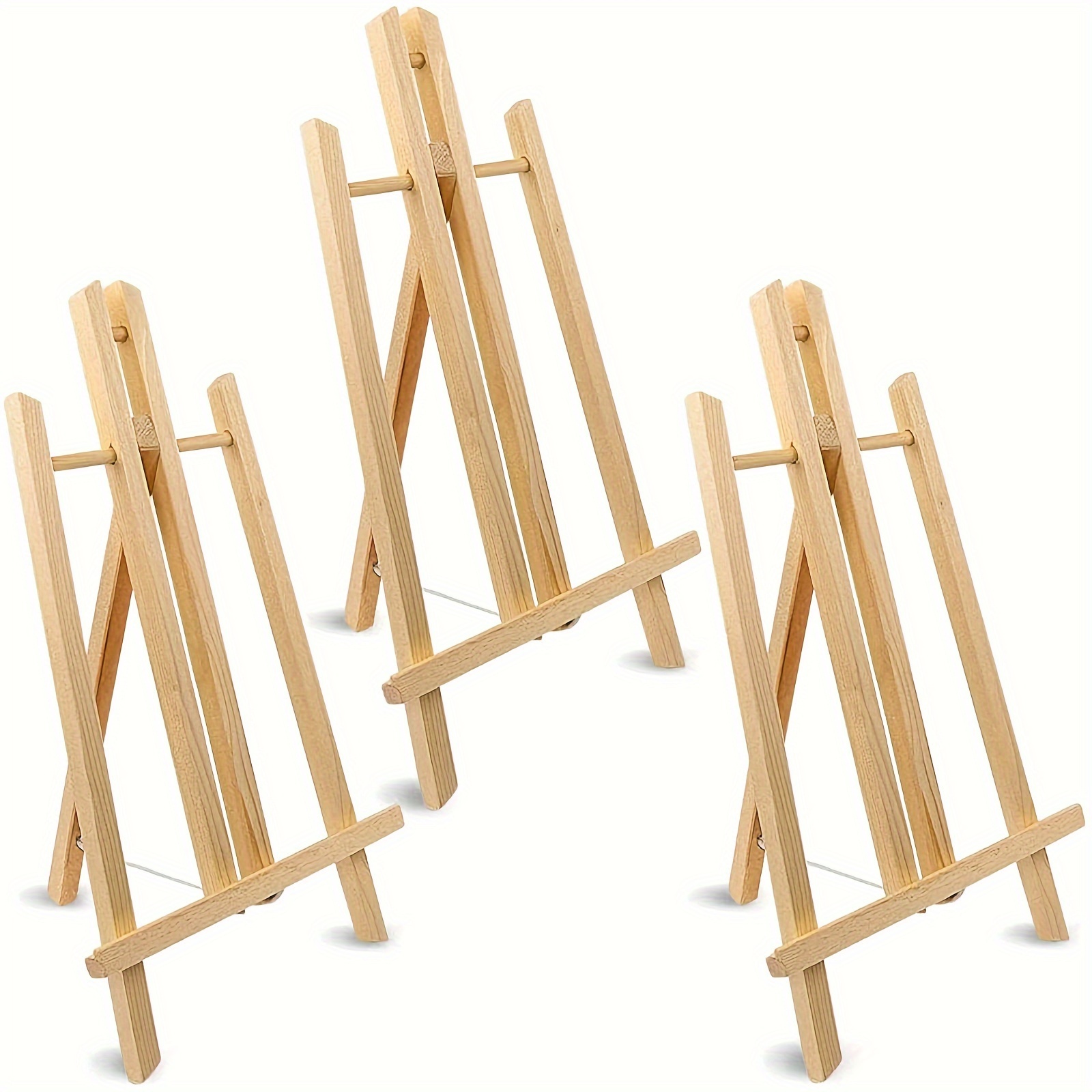 Tabletop Wooden Easel Tall Tripod Painting Easel Stand For - Temu