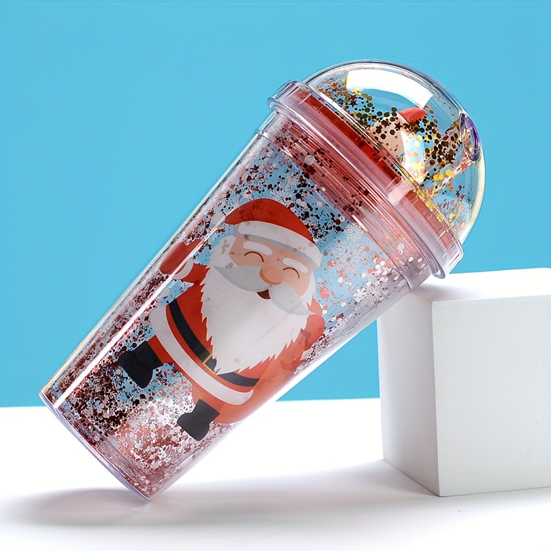 Christmas Tumbler With Lid And Straw, Insulated Water Bottle, Santa Claus  Christmas Tree Water Cups, Summer Winter Drinkware, Travel Accessories, Xmas  Gifts - Temu