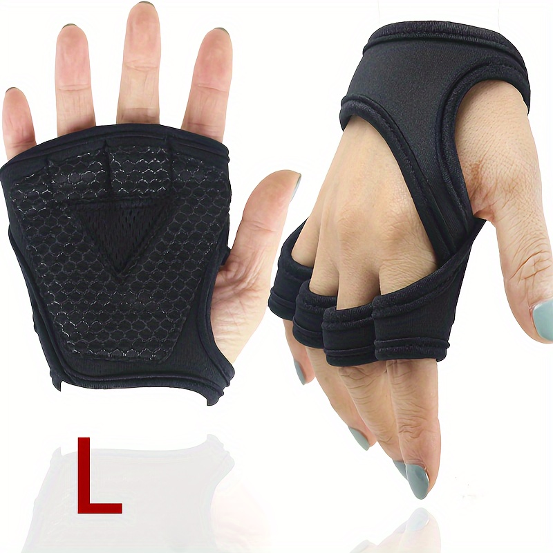 Guantes Fitness Medio Dedo Hombres Mujeres Guantes - Temu