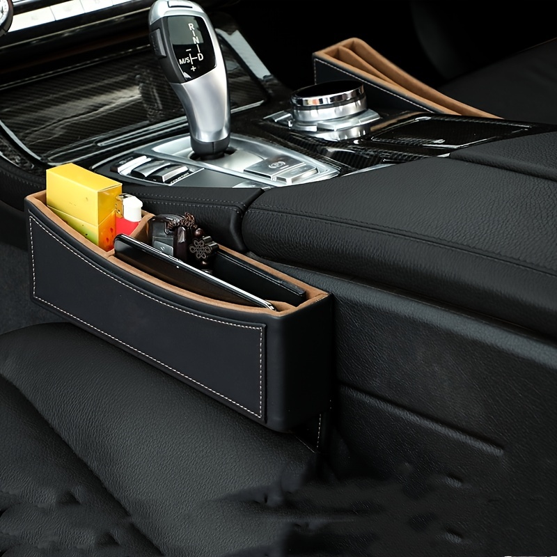 PU Leather Car Front Seat Gap Filler Storage Bag Organizer for Mazda 3  Axela Auto Storage Box Holder Interior Accessories - AliExpress
