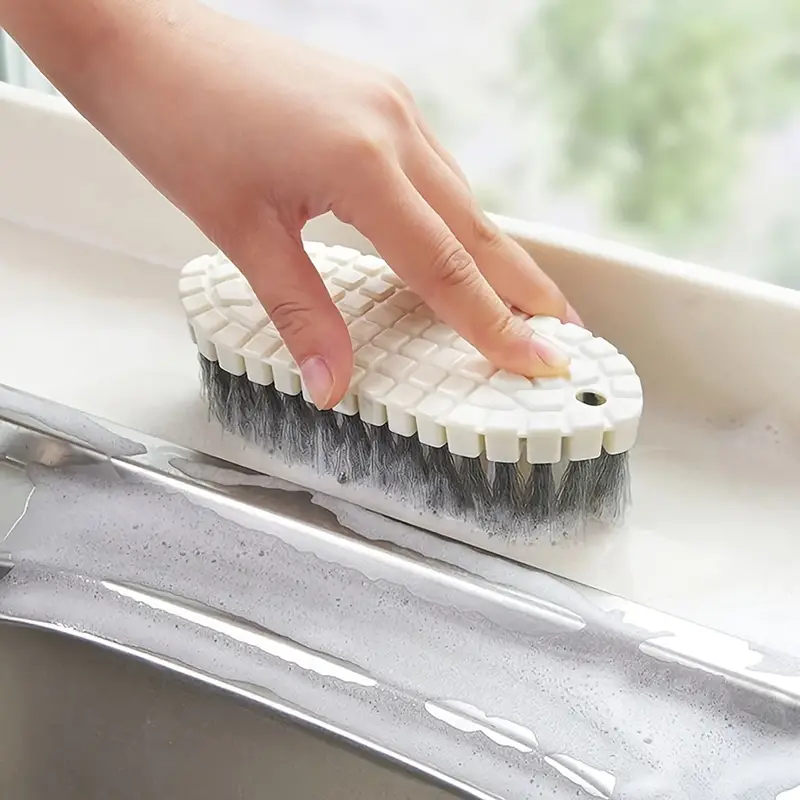 Cleaning Brush Bendable Soft Cleaning Supplies Kitchen Stove - Temu