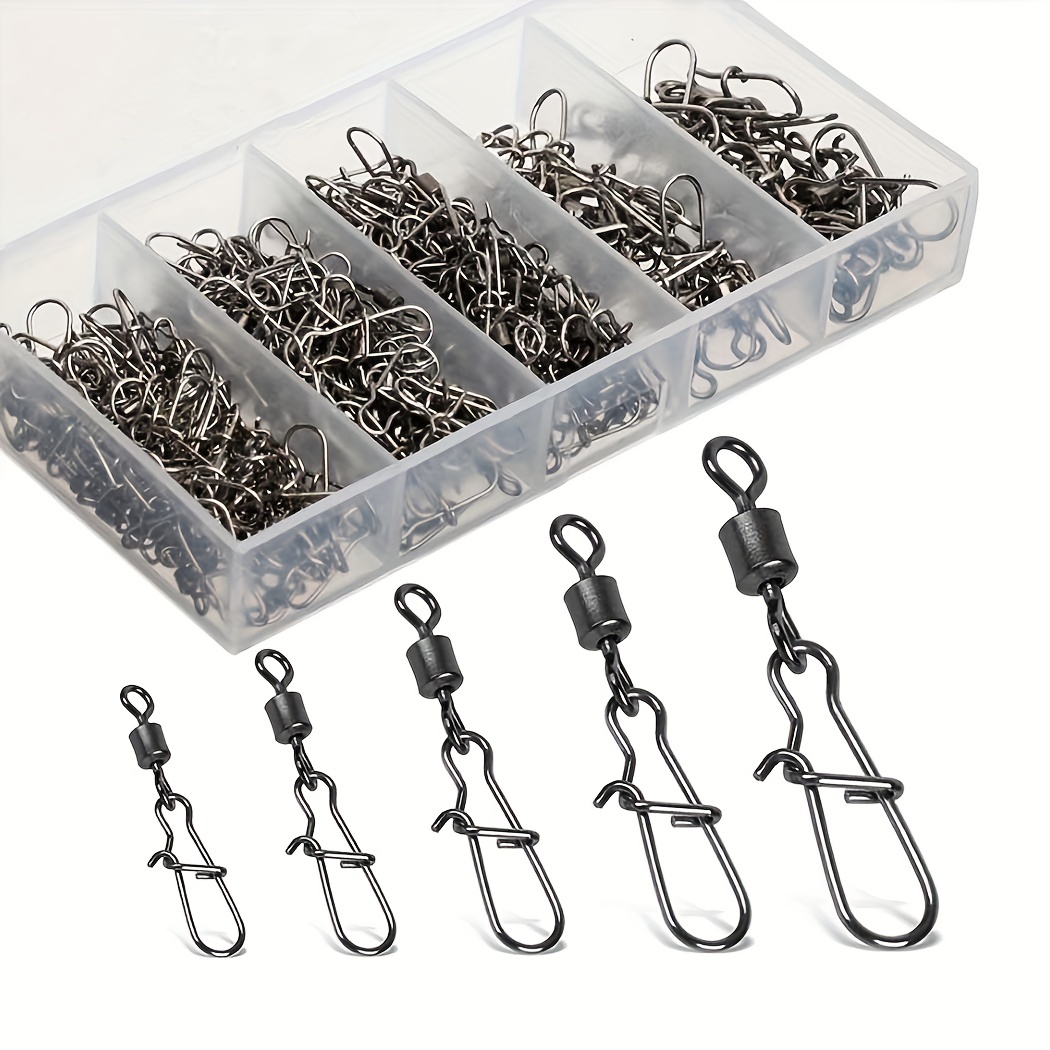 Lot Carp Fishing Connector 8 shaped Ring With Snap Outdoor - Temu