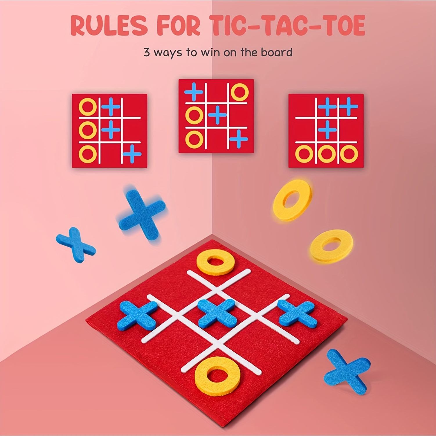 Tic Tac Toe - (Pack de 36) Espuma Tic-Tac-Toe Mini Jogo de Tabuleiro para  Crianças - para Lembrancinhas de Festa de Aniversário, Enchimentos de  Sacolas de Brindes, Presentes de Fim de Ano
