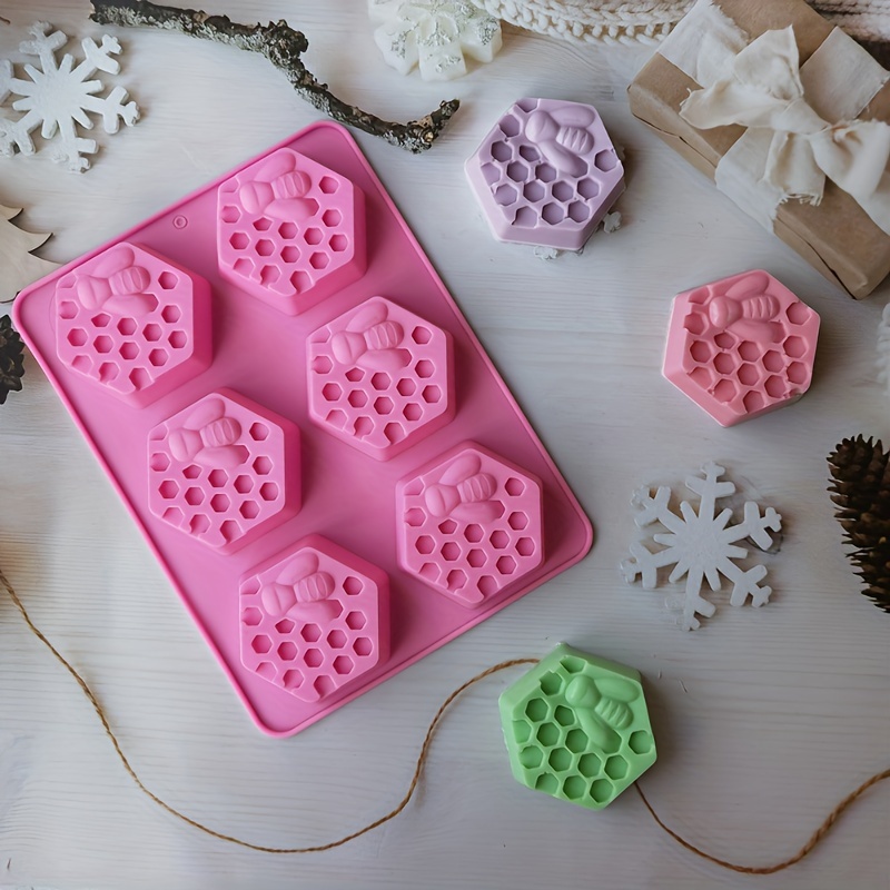 Honeycomb Mold Silicone Baking Accessories Bee 3D DIY Sugar Craft