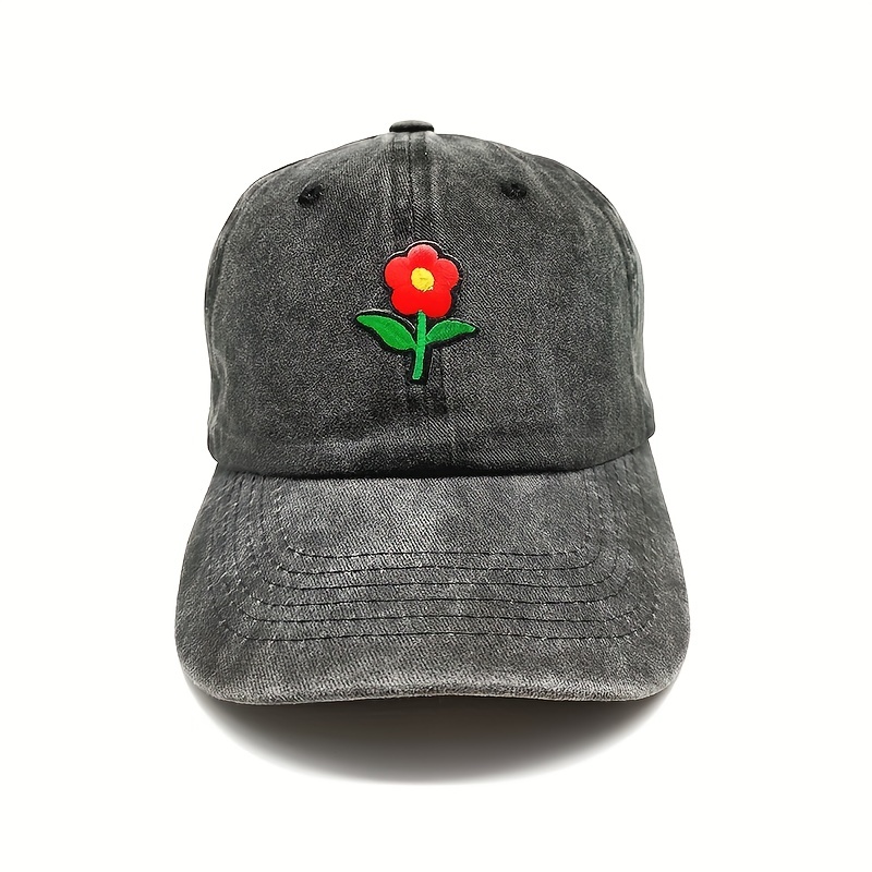 Vintage Patched Embroidered Baseball Cap for Men Women