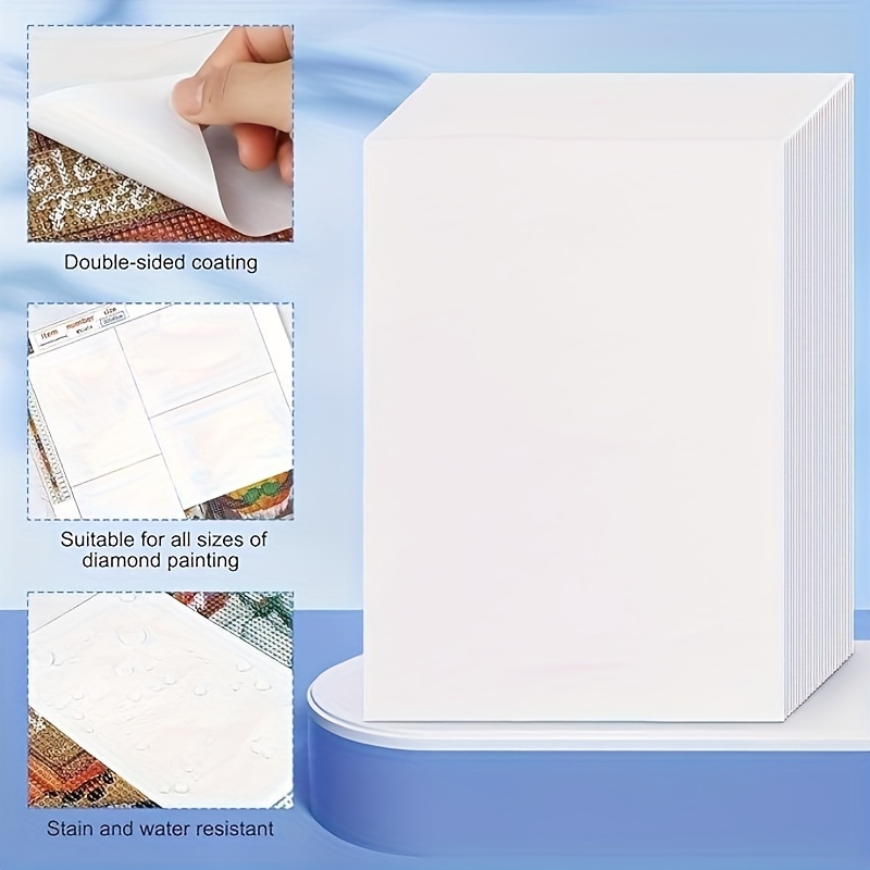 Diamond Painting Paper A4/a5/a6 Double sided Glossy - Temu