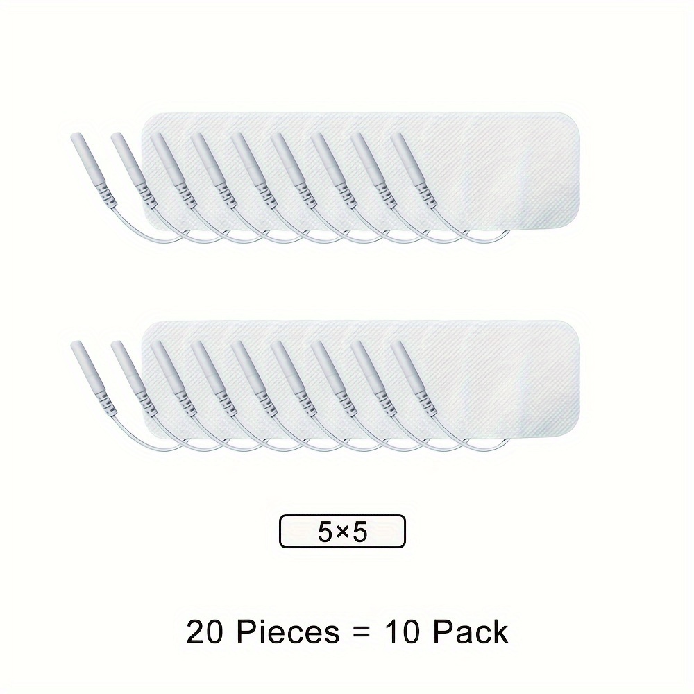 EMS Muscle Stimulation Electrode Sticker Physiotherapy Accessories  Non-woven Fabric Self-adhesive Replacement 