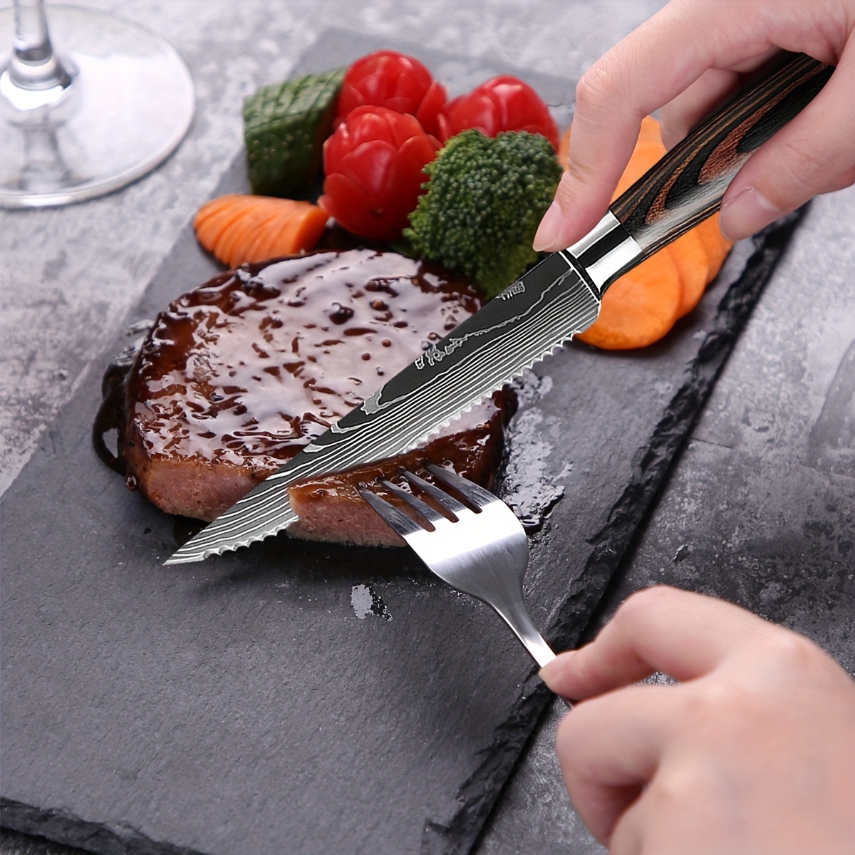 XINZUO-cuchillo de Chef de acero damasco de 67 capas, cubiertos de cocina  de 8,2 pulgadas, cuchillos de carnicero de acero inoxidable - AliExpress