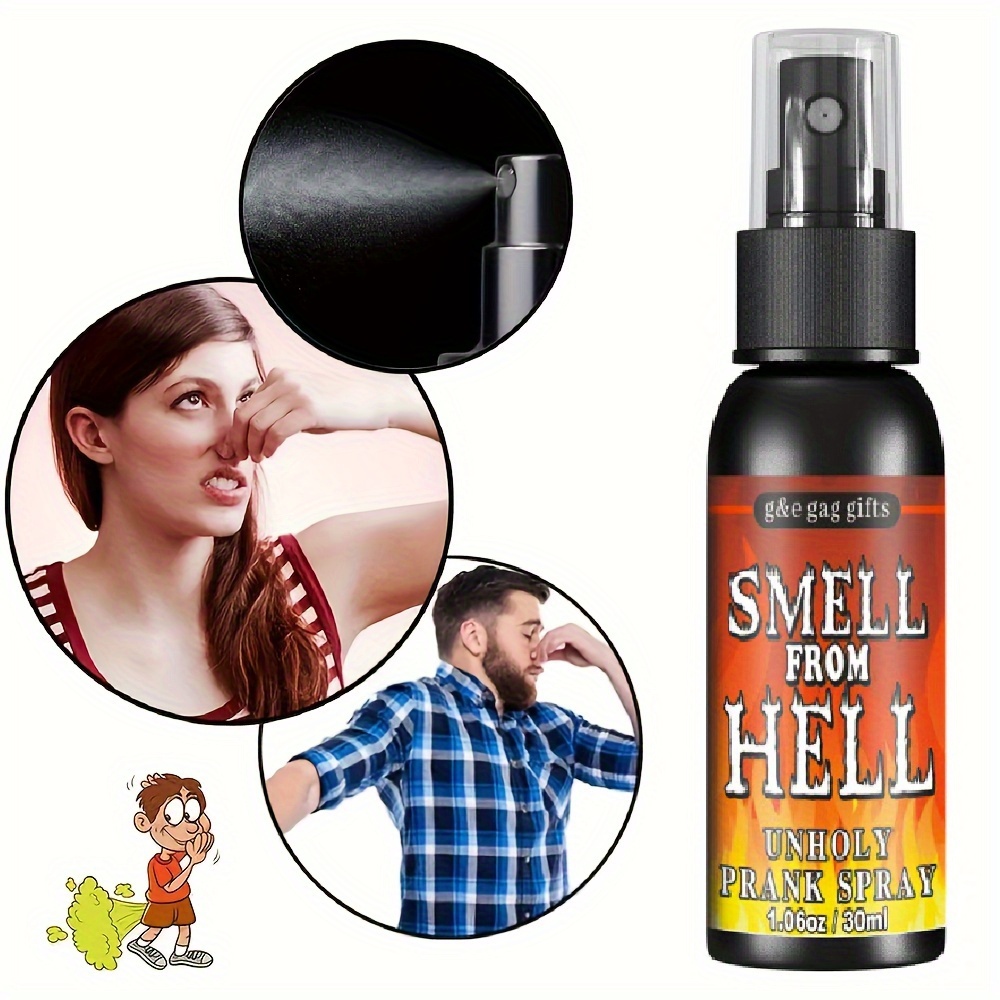 Stink Spray Prank Toy For Entertainment, Funny Smells Such As Poop, , And  Smelly Bomb