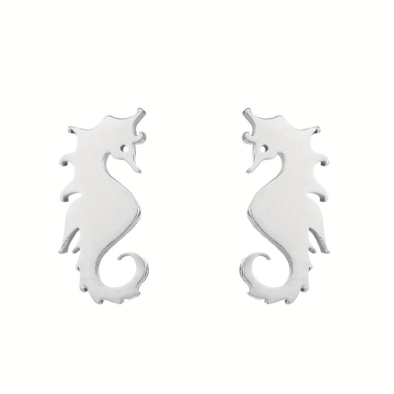 Men's Animal Pattern Niche Earrings Stud Ornaments