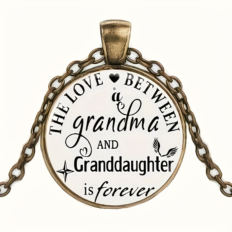 Granddaughter necklace hot sale from grandma