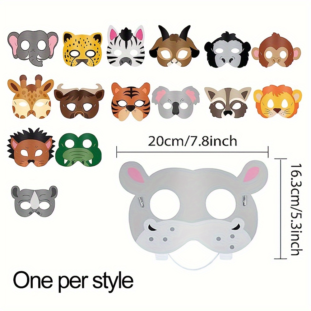 Safari Animal Masks