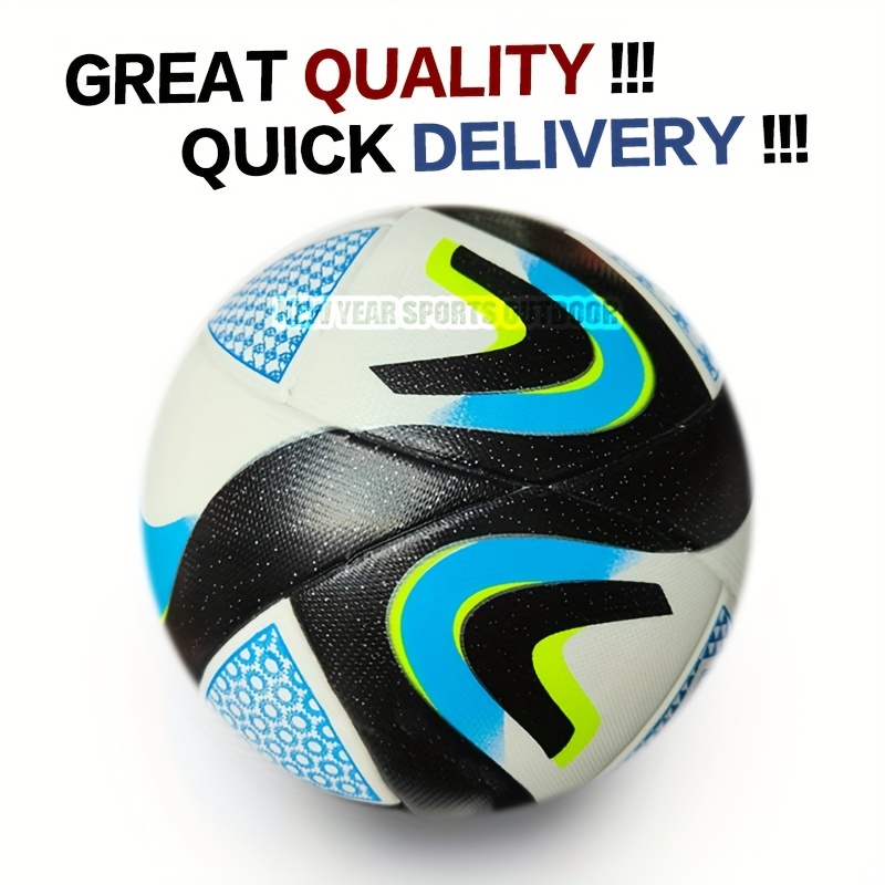 New Soccer Football High Quality PU Material Trainer Ball Premier League  Standard Size 5 Futball For