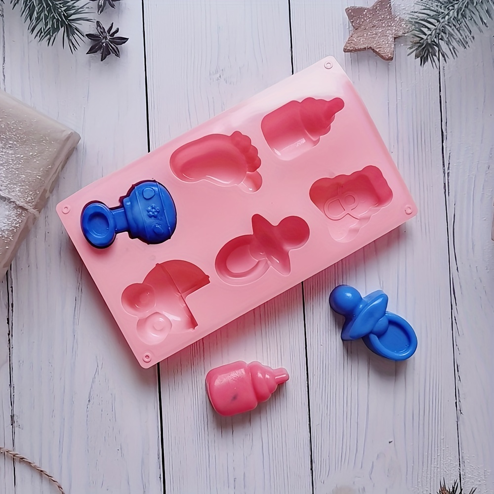 Silicone Molds For Baking Molds Silicone Shapes, Chocolate Molds, Soap Molds,  Square Heart Star Baking Molds, Diy Candy Ice Cube Cake Decoration Moulds -  Temu