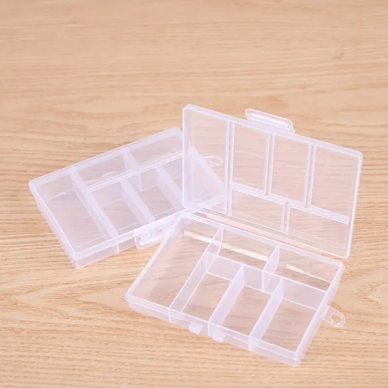 Transparent Plastic Storage Box Fishing Tackle Box Medicine - Temu Canada