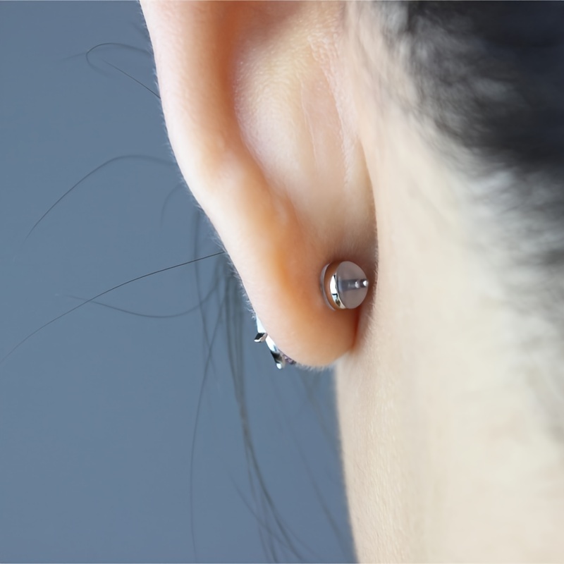 Rubber Earring Backs For Stud And Piercing Earrings Backs - Temu