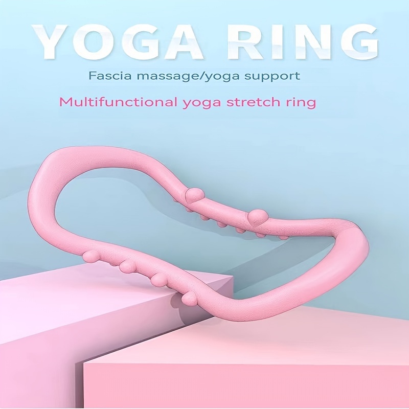  Korean Version of The Yoga Ring Magic Ring Yoga Ring Fascia  Stretching Ring Fitness Ring Yoga Auxiliary Supplies Pilates Ring Ring  (Blue) : Sports & Outdoors