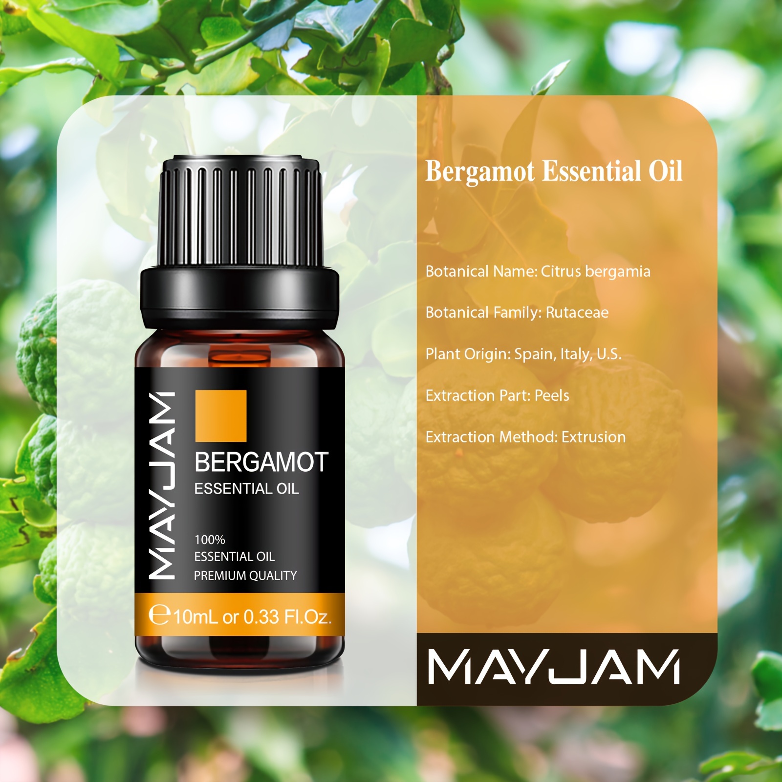 Mayjam Vanilla Essential Oils /0.33fl.oz Pure Natural - Temu