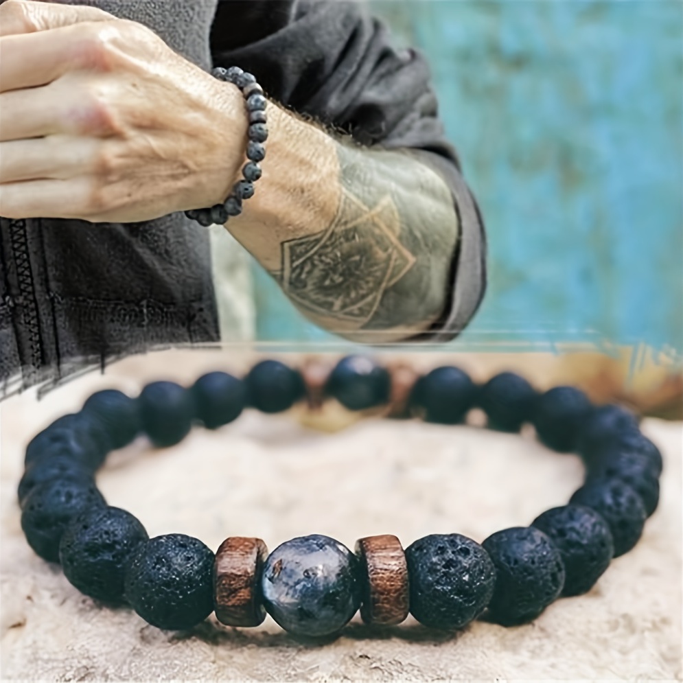 Sparkling Stone Couple Bracelet Set
