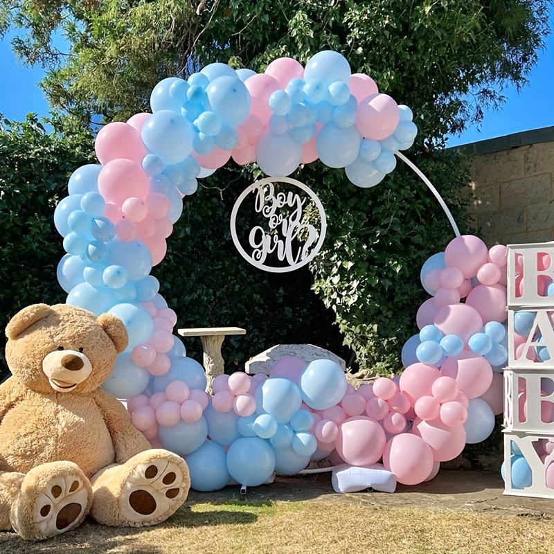 Teddy Bear Party Decoration For One Year Birthday Balloon Arch Kit Baby  Shower Gender Reveal Boy Girl Teddy Bear Balloon Garland