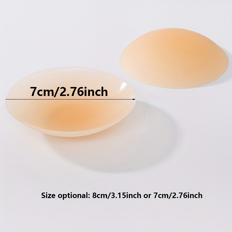 Seamless Reusable Invisible Nipple Covers Washable Silicone - Temu