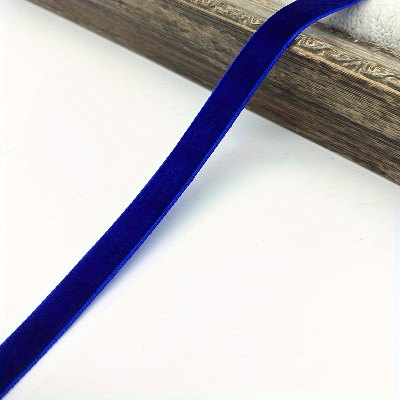 3/8 X 25 Yards Royal Blue Blue Velvet Ribbon