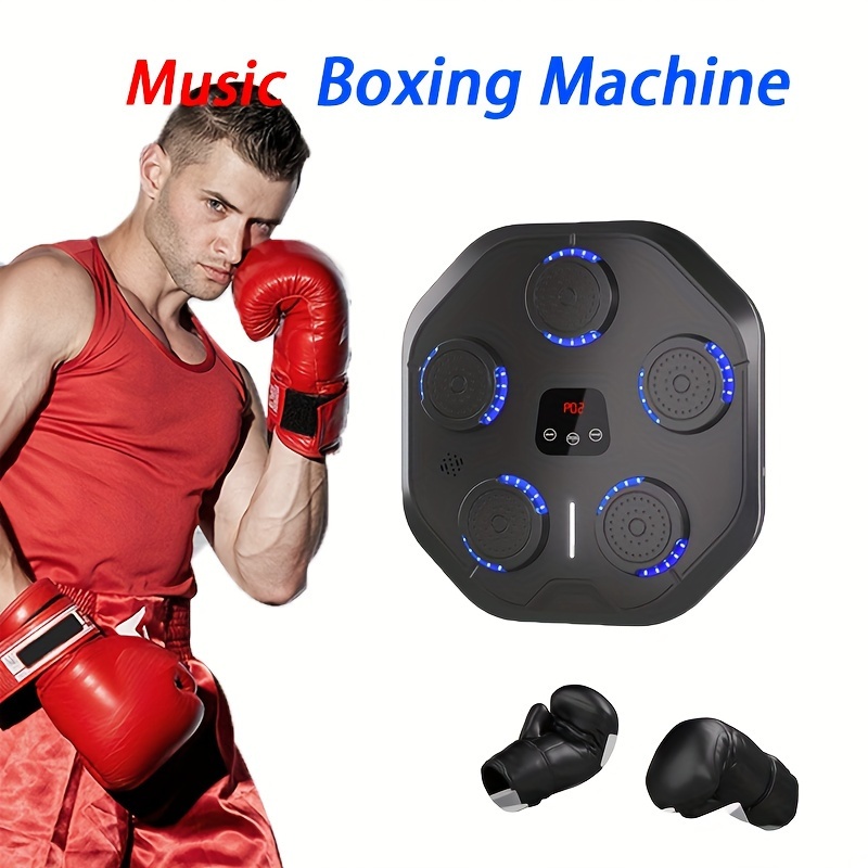  2024 Upgrade Electronic Music Boxing Machine,Boxing Training  Punching Equipment,Wall Mounted Boxing Machine with USB Charging and  Bluetooth Connection for Kids/Adults/Home Workout/Stress Relief : Sports &  Outdoors