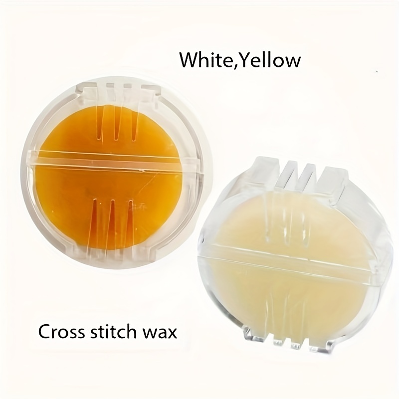 Cross Stitch Wax Water soluble Beeswax Thread Box Sewing - Temu