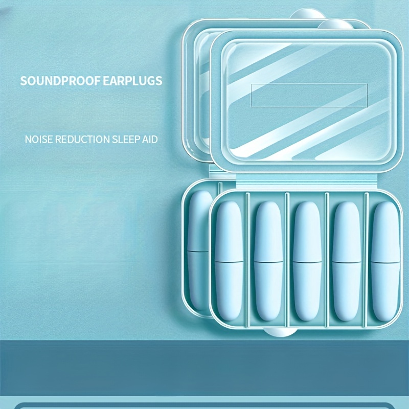 Soundproof Sleep Earplug Special Silent Soft Rebound For - Temu