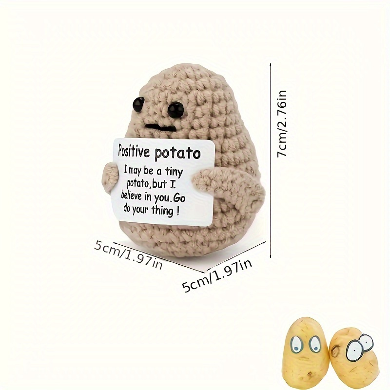 Handmade Woolen Potato Funny Expression Pack Handmade