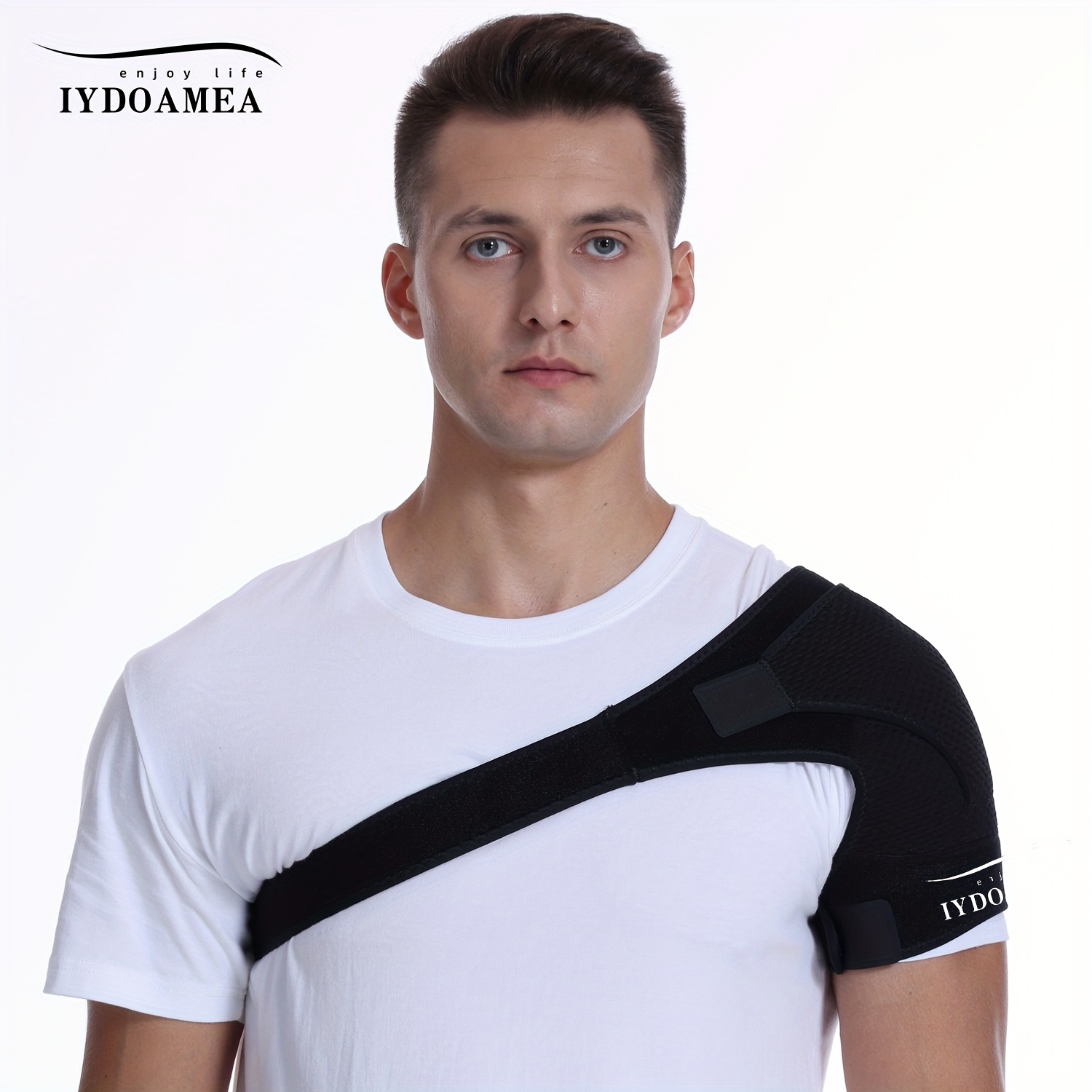 Shoulder Brace for Torn Rotator Cuff - Shoulder Pain Relief, Support and  Compression - Sleeve Wrap for Shoulder Stability and Recovery - Fits Left  and Right Arm 