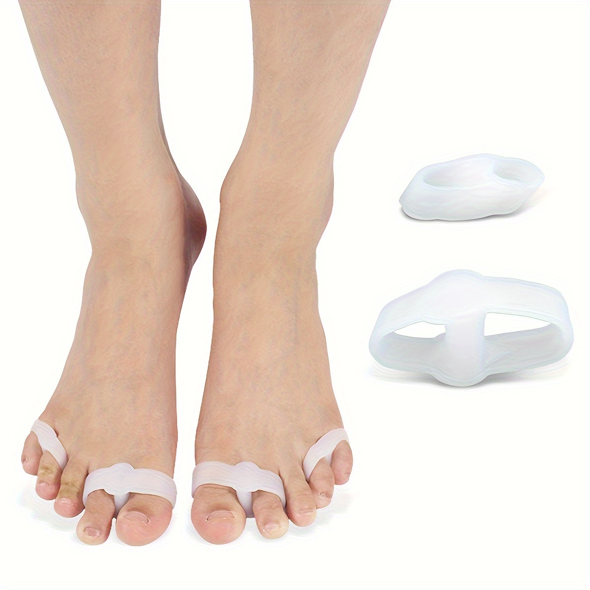 2 Pcs Toe Separators For Overlapping Toes And Restore Toes - Temu Canada
