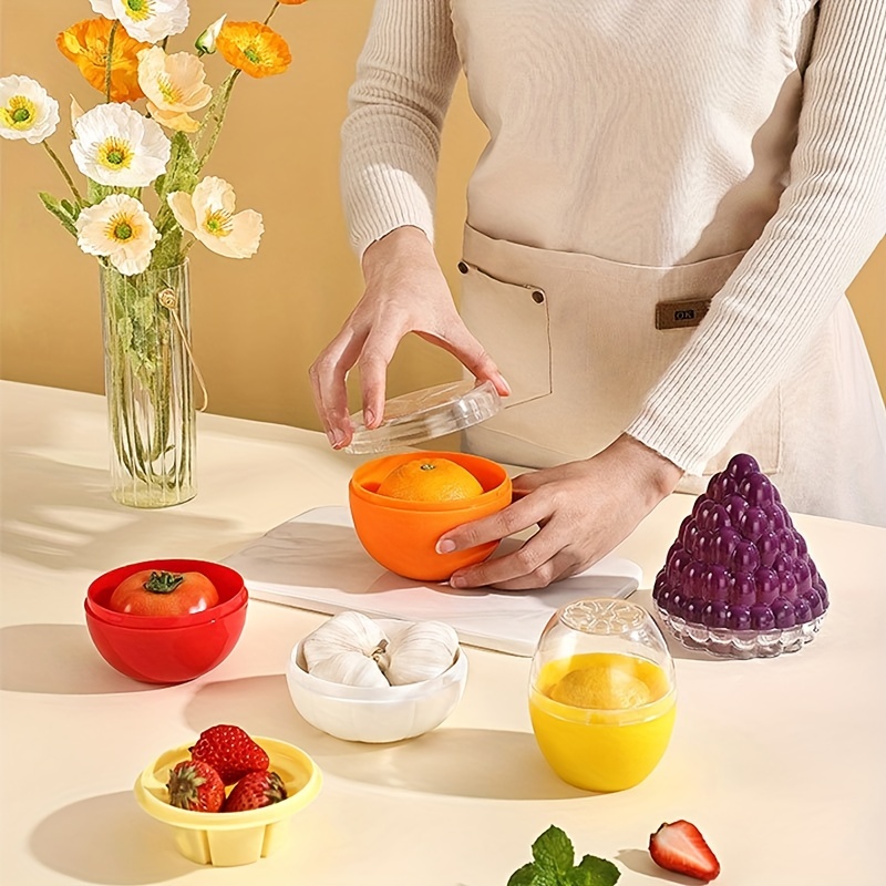 Portable Reusable Fruit Vegetable Storage Containers Keep - Temu