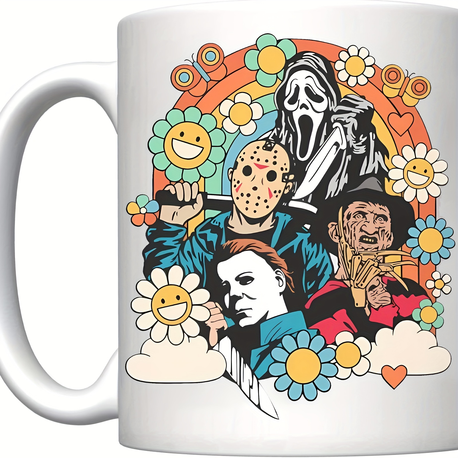 1 Taza De Café Fantasma De Halloween Tazas De Café De - Temu