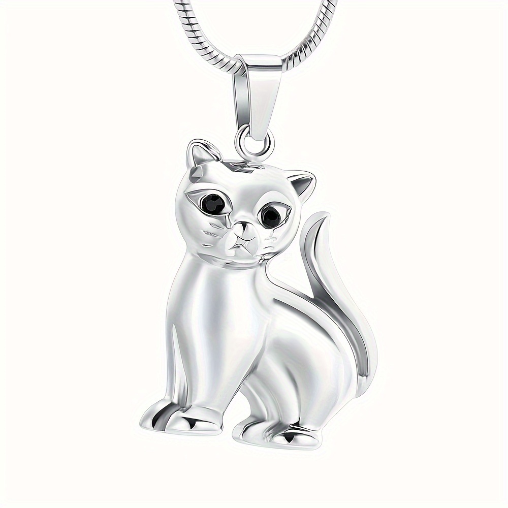 Ashes hotsell necklace cat